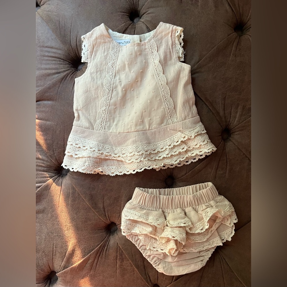 Pink Lace Kids Outfit
